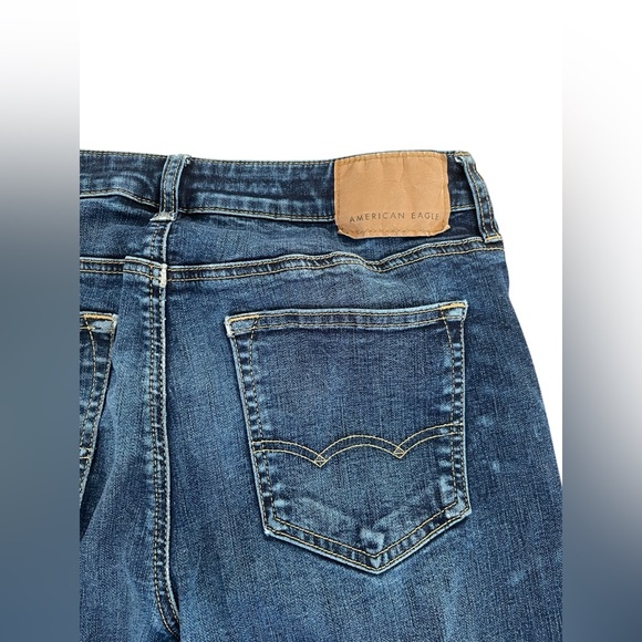 American Eagle Mens Next Level Flex Straight Jeans 32x32 - Picture 9 of 10